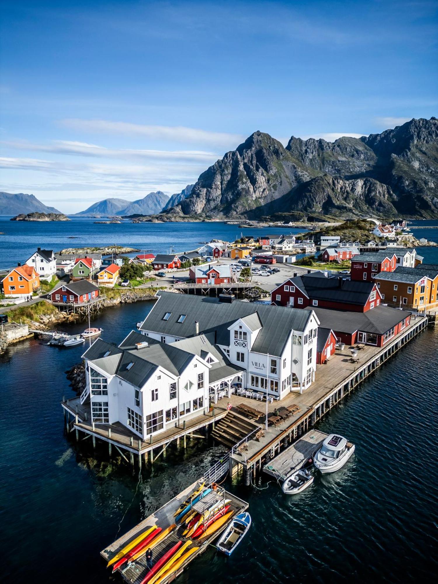 Villa Bryggekanten - By Classic Norway Hotels Henningsvær Buitenkant foto